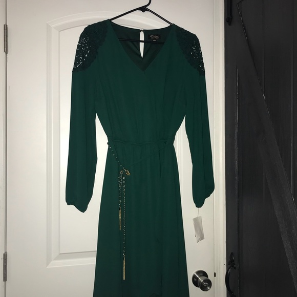 Thalia sodi hunters green new dress - Picture 1 of 2